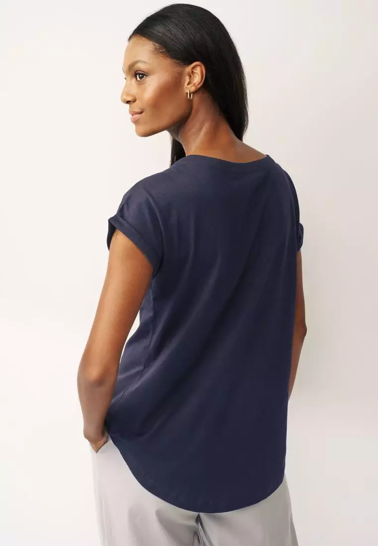 Cap Sleeve T-Shirt Top