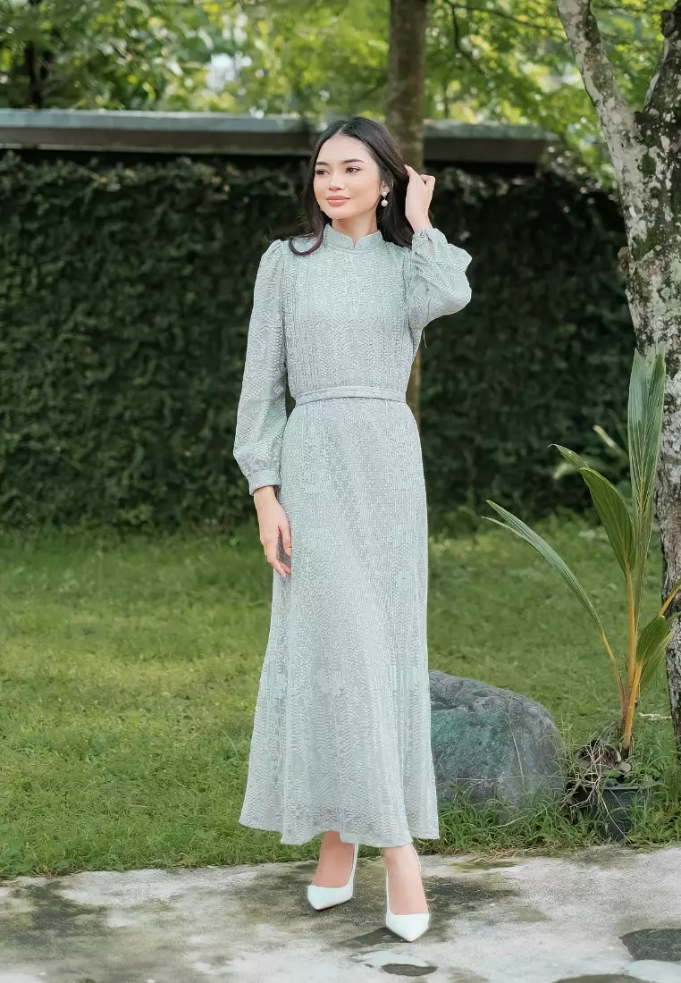 Ivanka Dress - Soft Sage