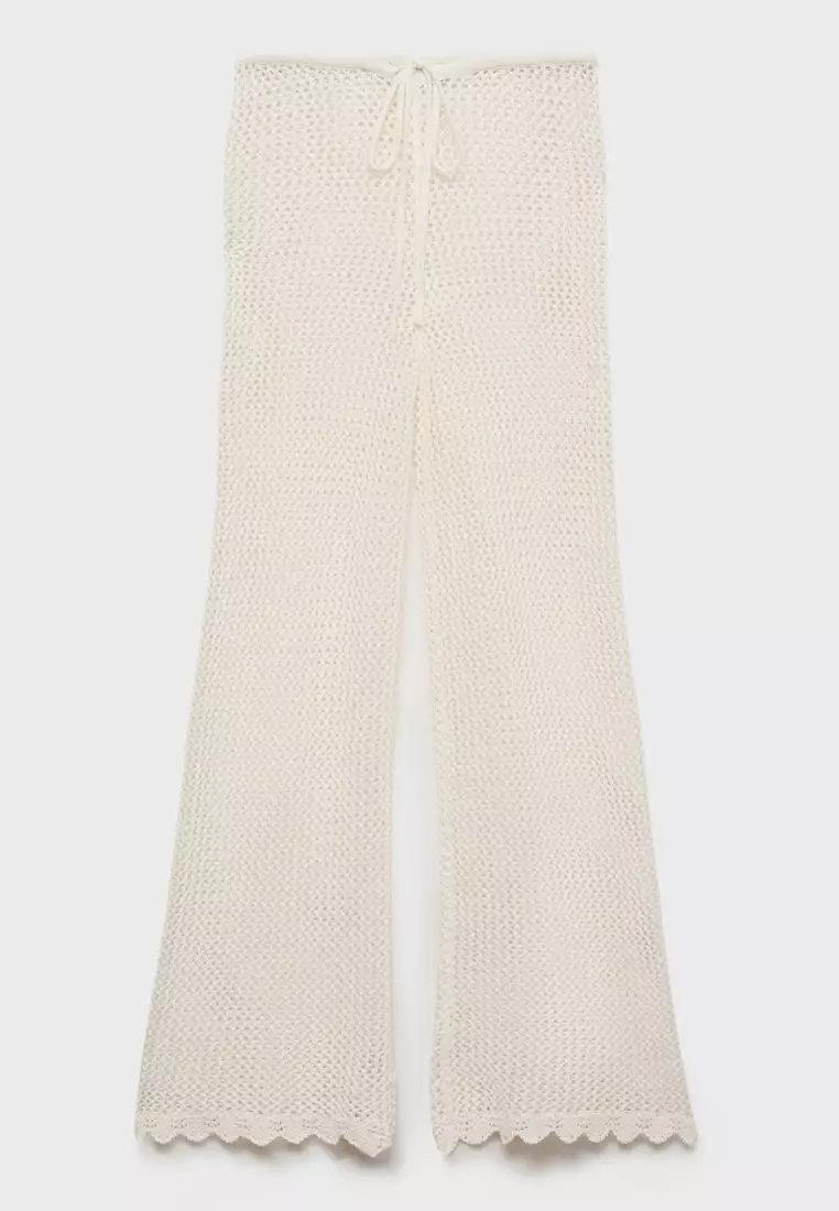 Crochet Flared Trousers