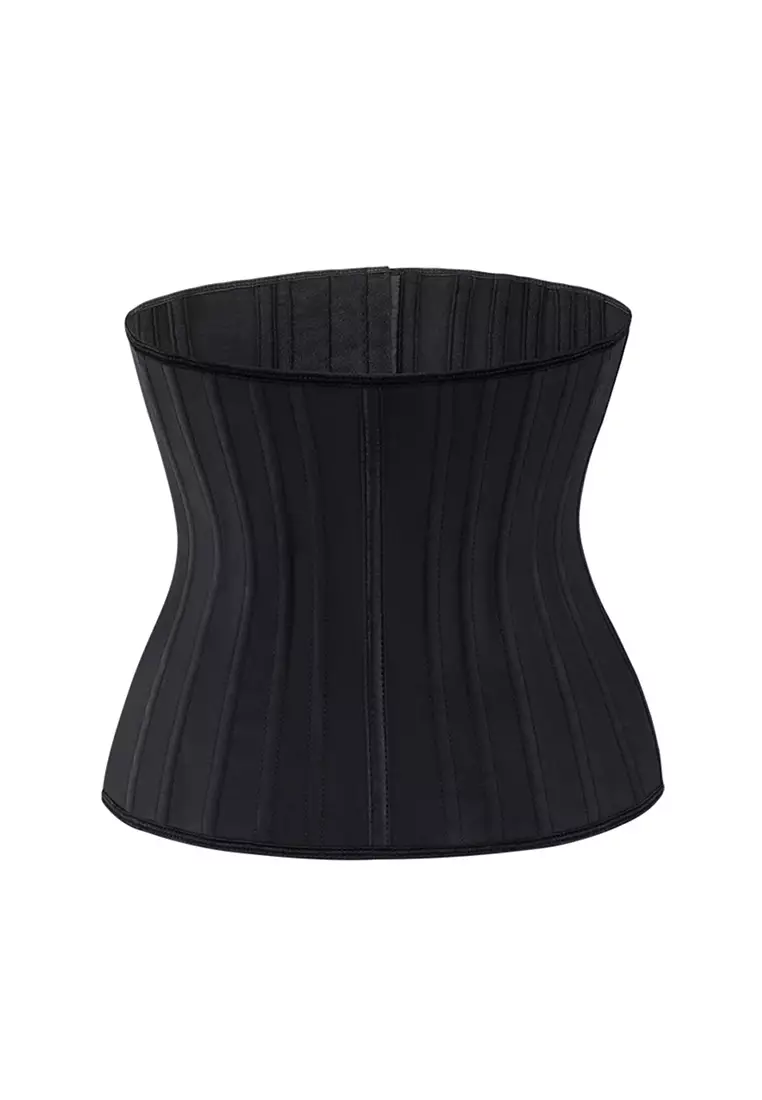 Women's One Piece Corset Pajamas (Black)