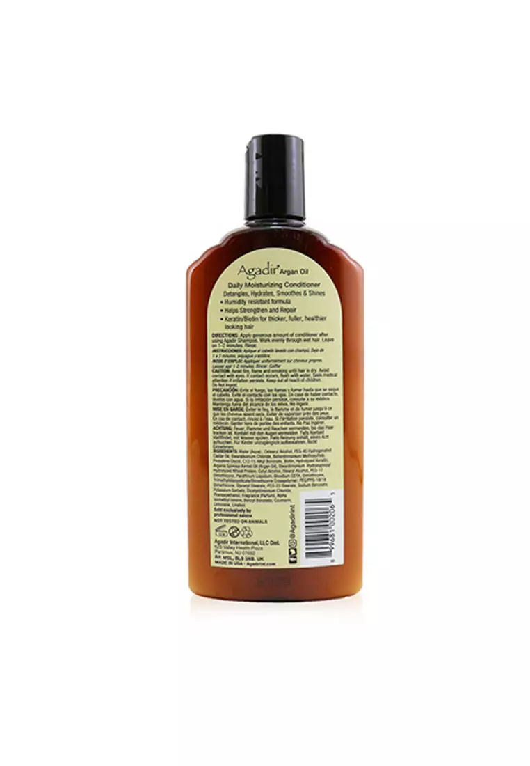Agadir Argan Oil - Daily Moisturizing Conditioner (Ideal For All Hair Types) 366ml/12.4oz