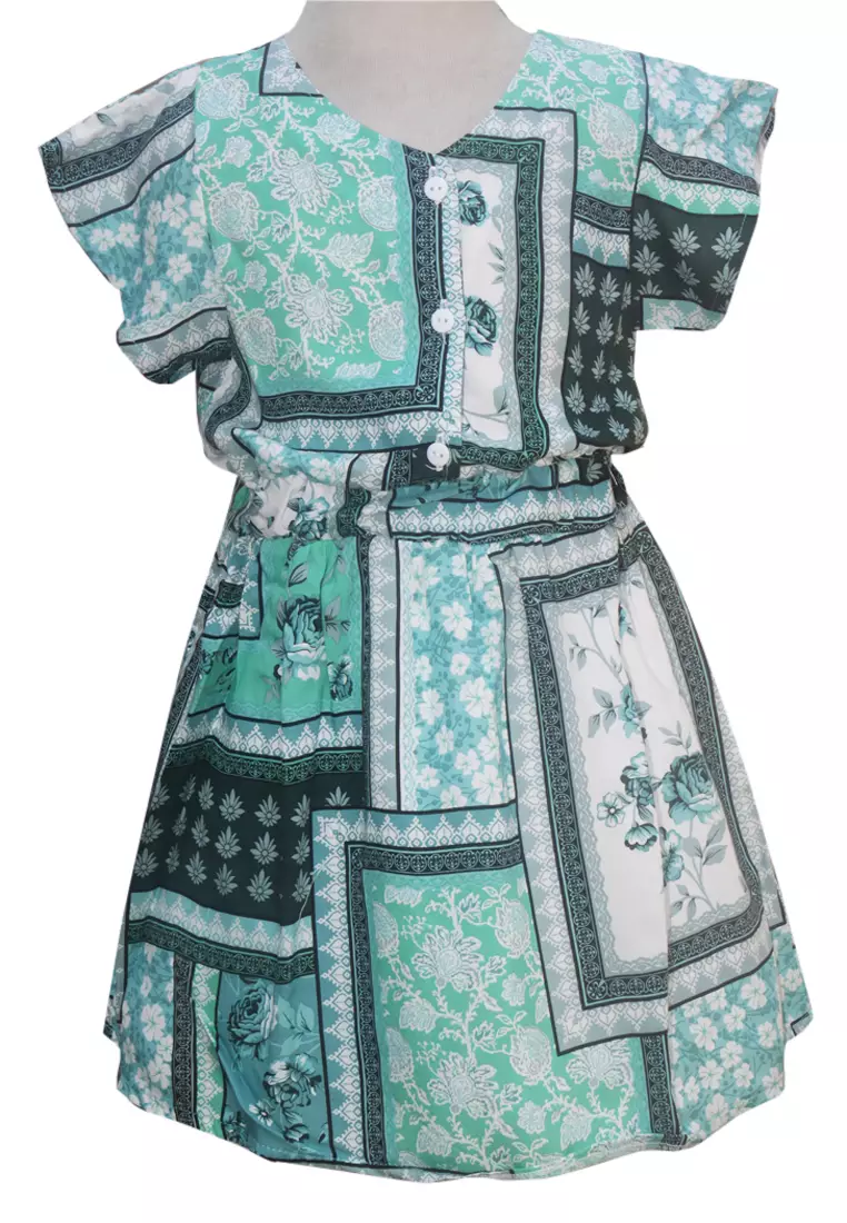 Two Mix Daster Anak Cewek Bahan Rayon 4104