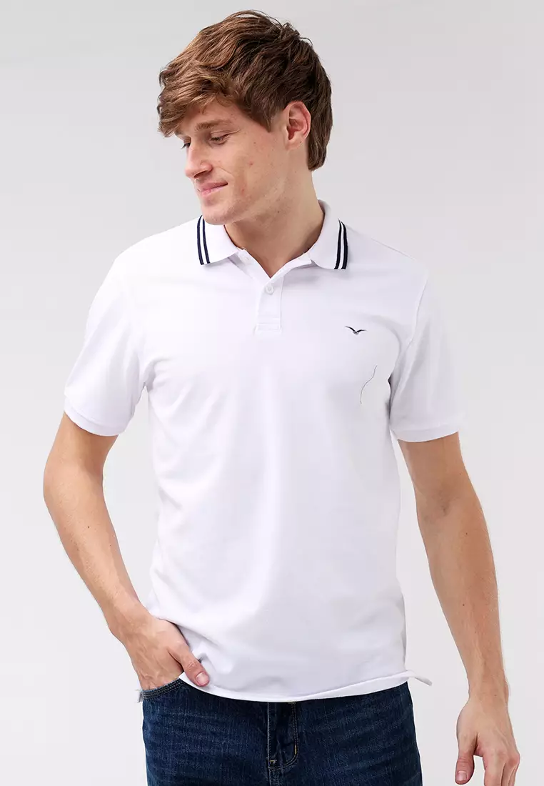 Cvc Collared Shirt Pique