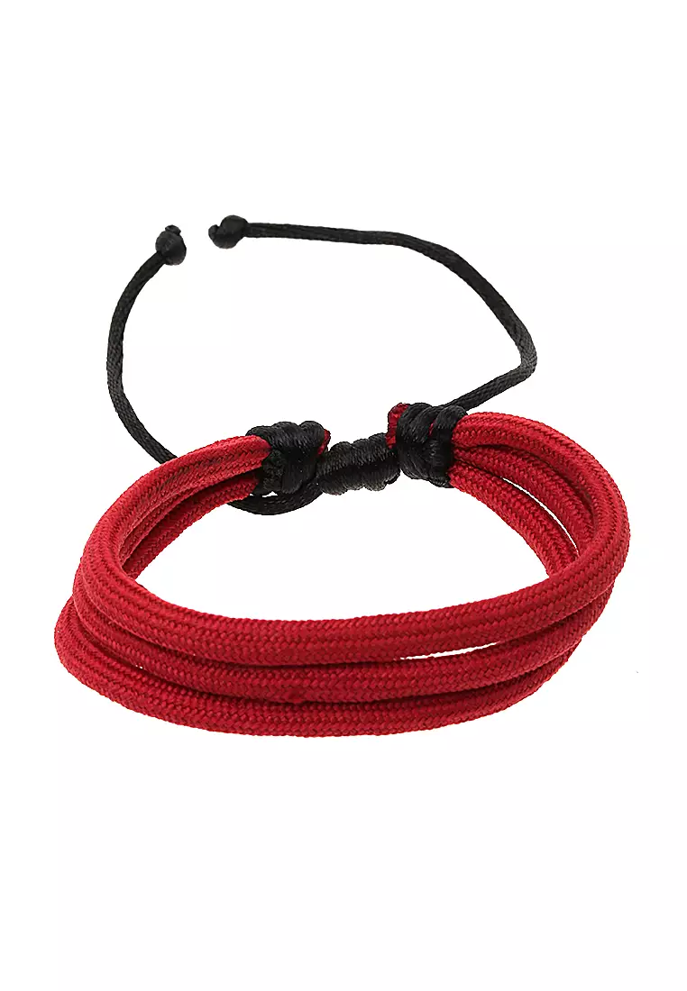 Omrish Gelang Bracelet Pria Motif Pengait Jangkar Premium One Set Material Metal ORIGINAL