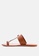 Rag & CO. brown Leather Thong Flat Sandals B7747SH4AF1B06GS_3