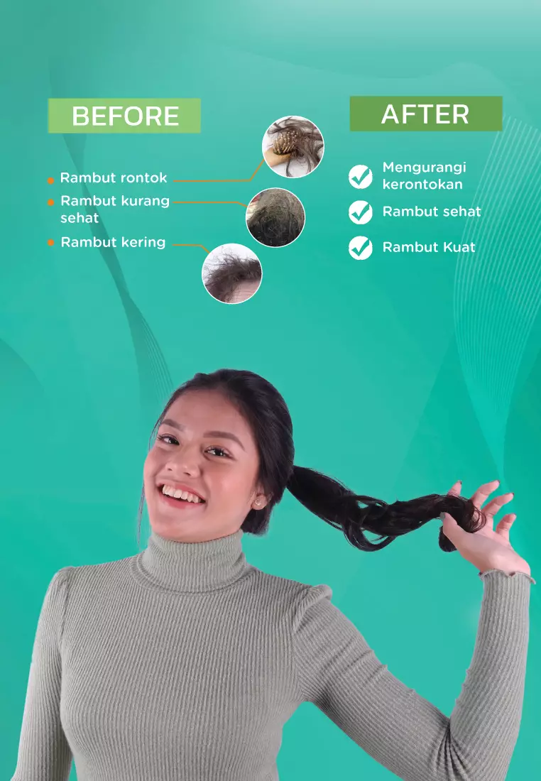 Erha Erhair Hairgrow Shampoo With Panax Ginseng & Pumpkin Seed Extract 370 Ml - Shampoo Rambut Rontok