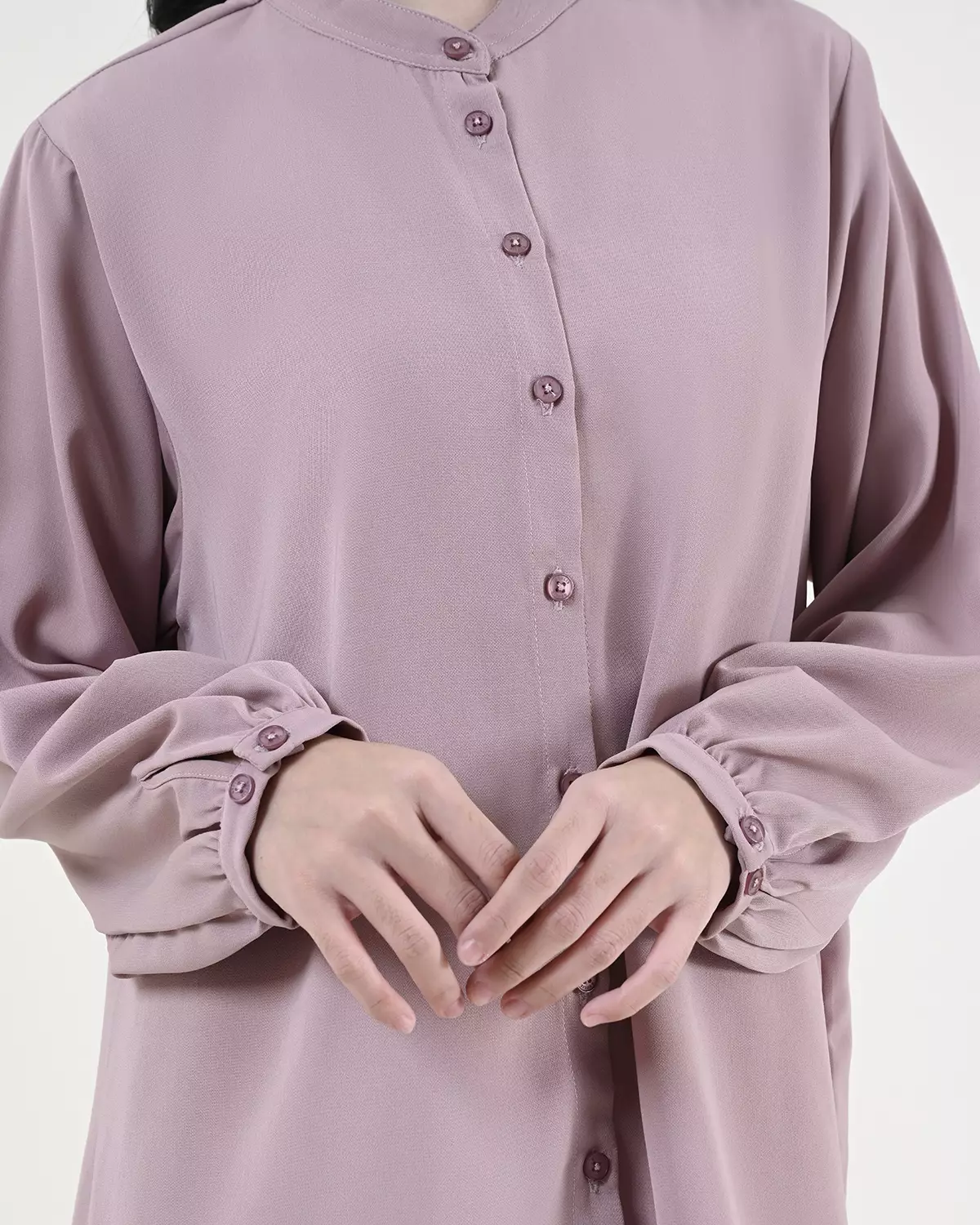 Geulis.id SALLO SHIRT - Dustypink