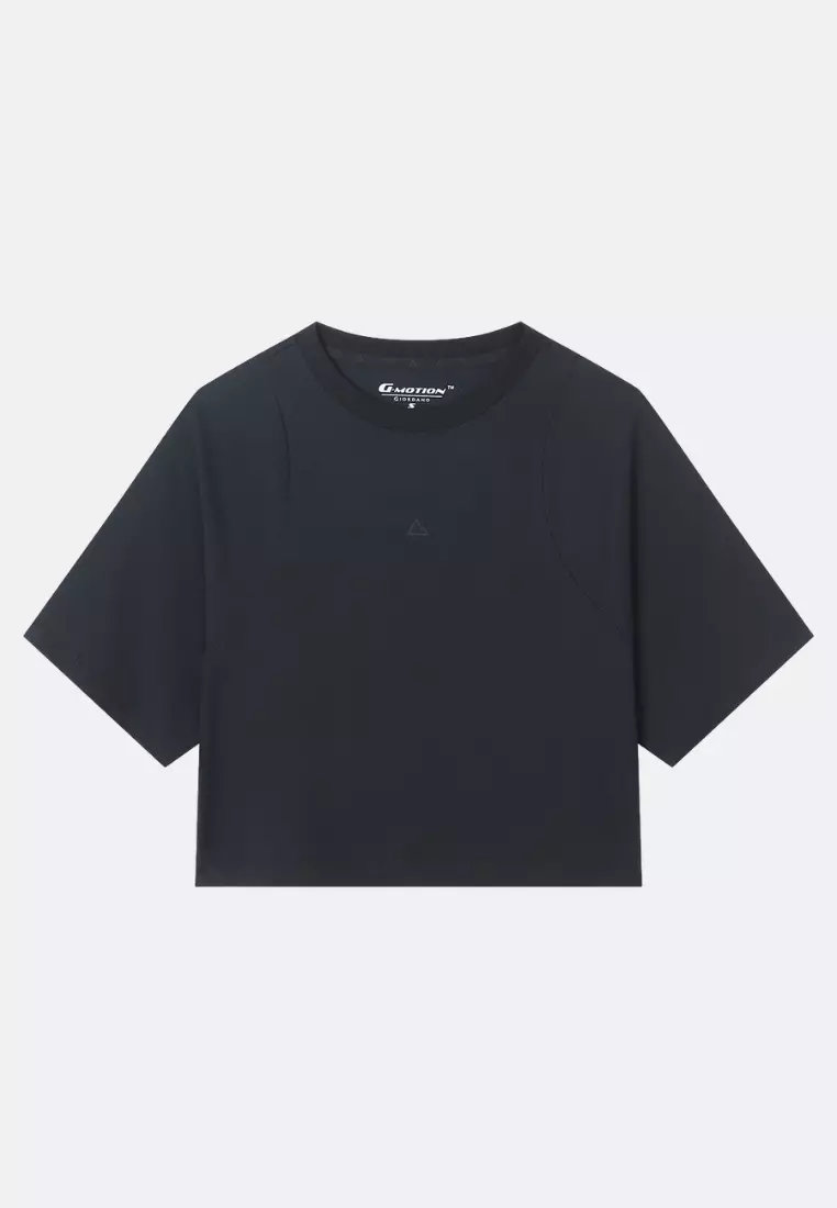 Giordano Women G-Motion Quick Dry Collection Loose Fit T-shirt
