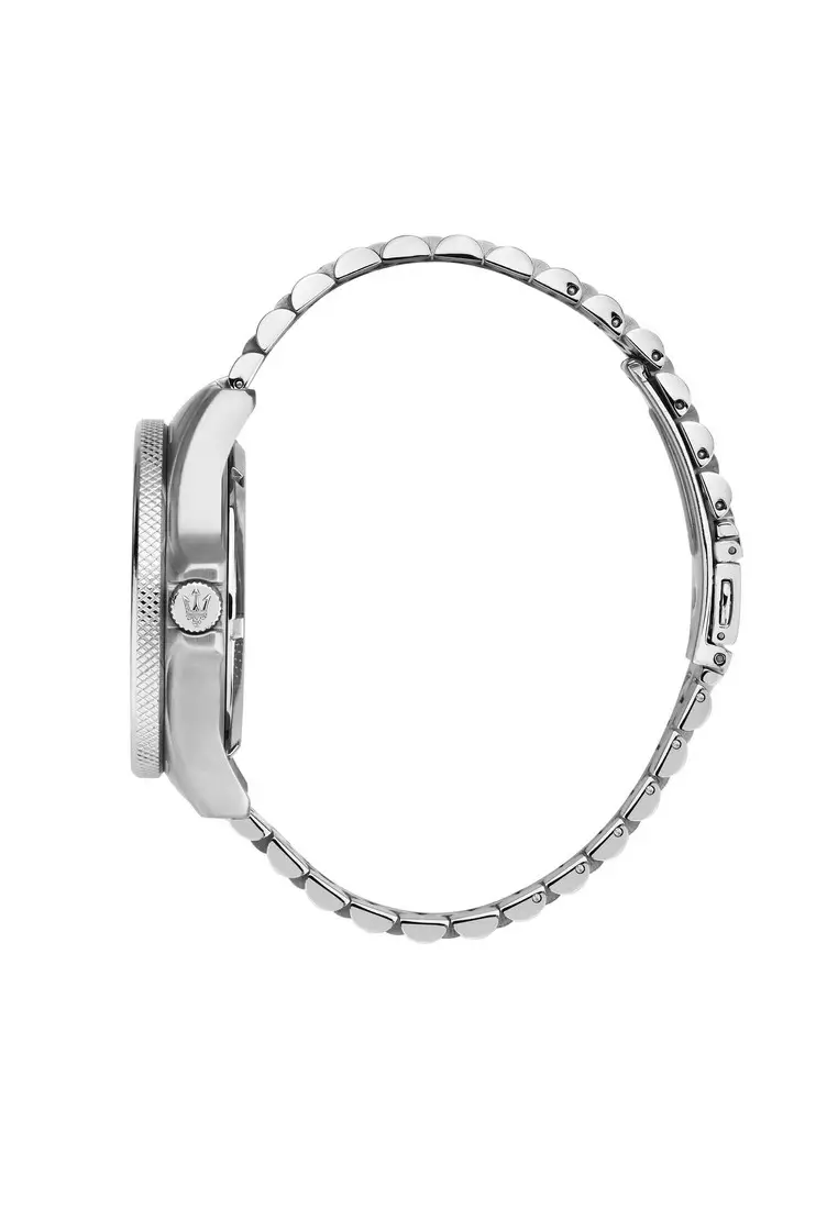 【2年保養】瑪莎拉蒂Sfida 44mm 男士自動腕錶 R8823140011