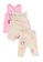 GAP multi Baby Disney Organic Cotton Mix & Match Minnie Mouse 3-Piece Outfit Set 6D4B6KAA602D9AGS_1