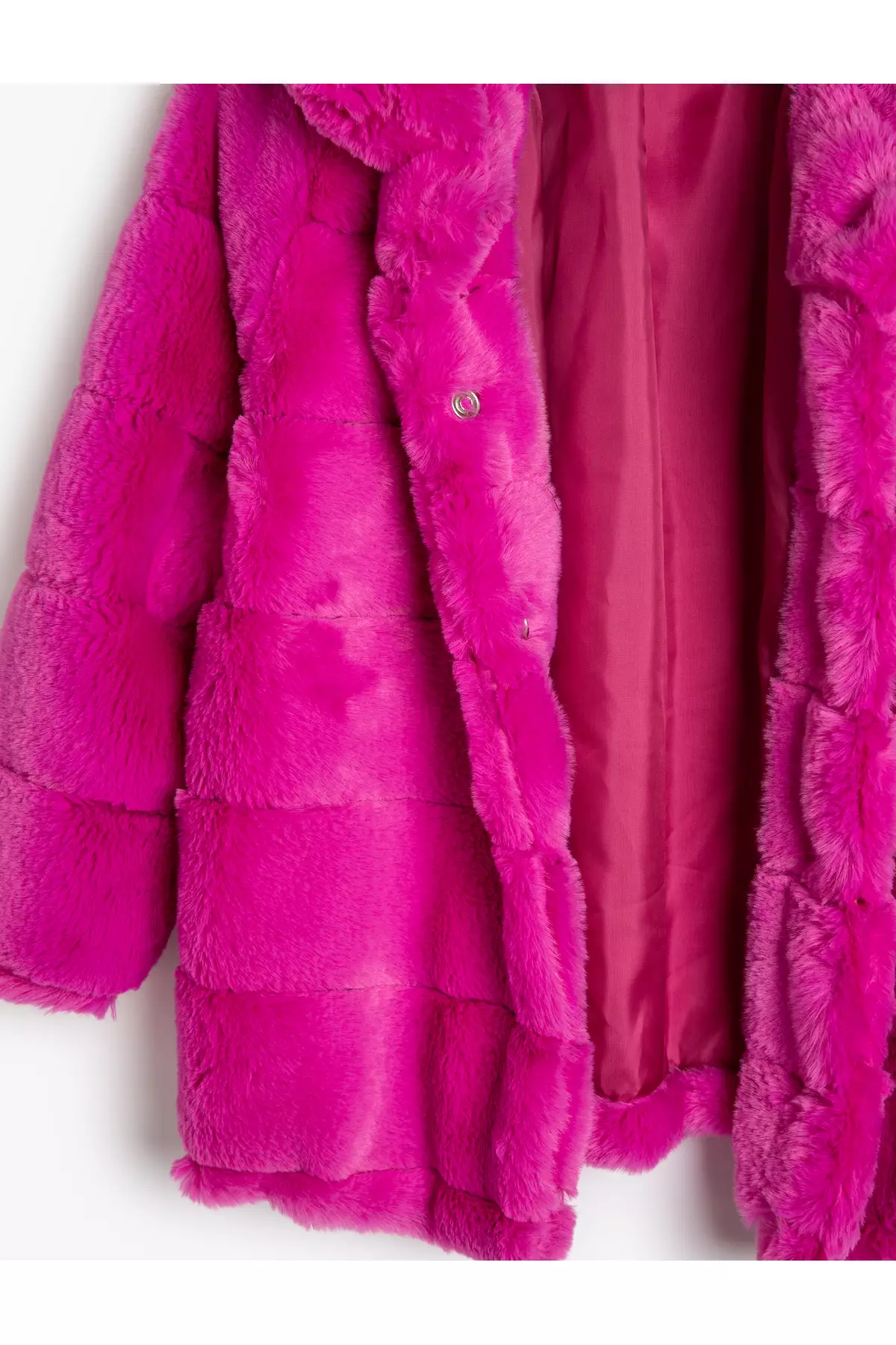 娃娃領外套 人造毛皮 長袖