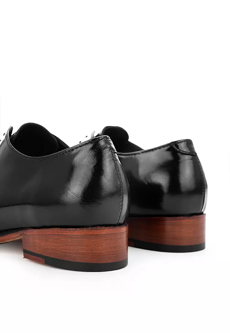 Bjorn Black Derby Shoes