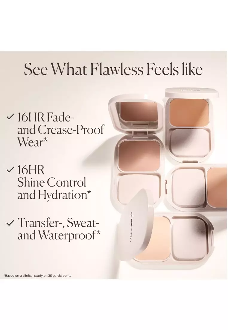 Real Flawless Feather Matte Powder Foundation - 3N Latte​