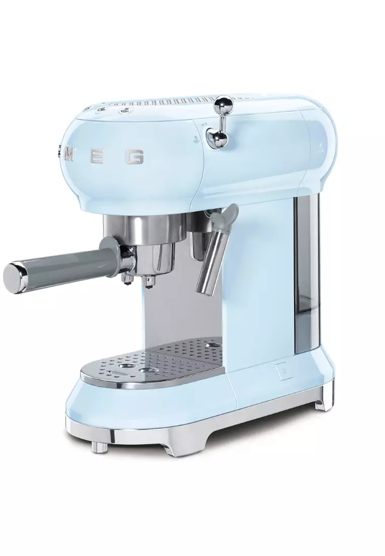 Buy SMEG Smeg 50'S Retro Style Coffee MachinePastel Blue Online