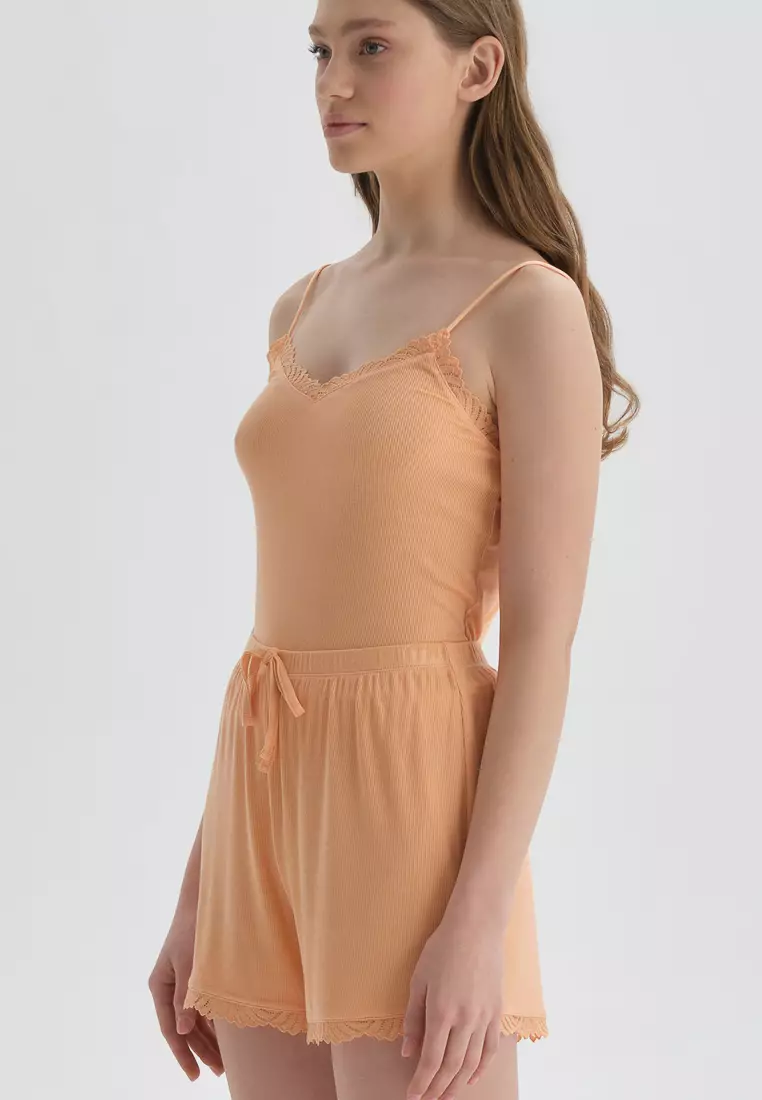 Orange Short, Regular Fit, Homewear And Sleepwear for Women