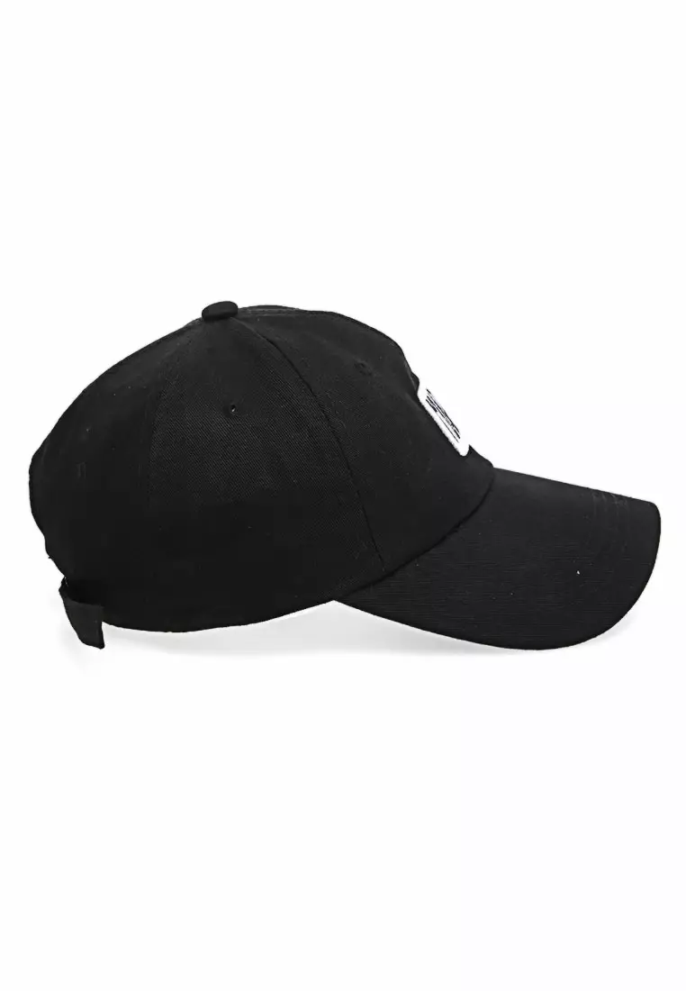 Syden Topi Baseball Snapback Wanita Maria Letters Emboss Adjustable Strap Material Cotton ORIGINAL - Black
