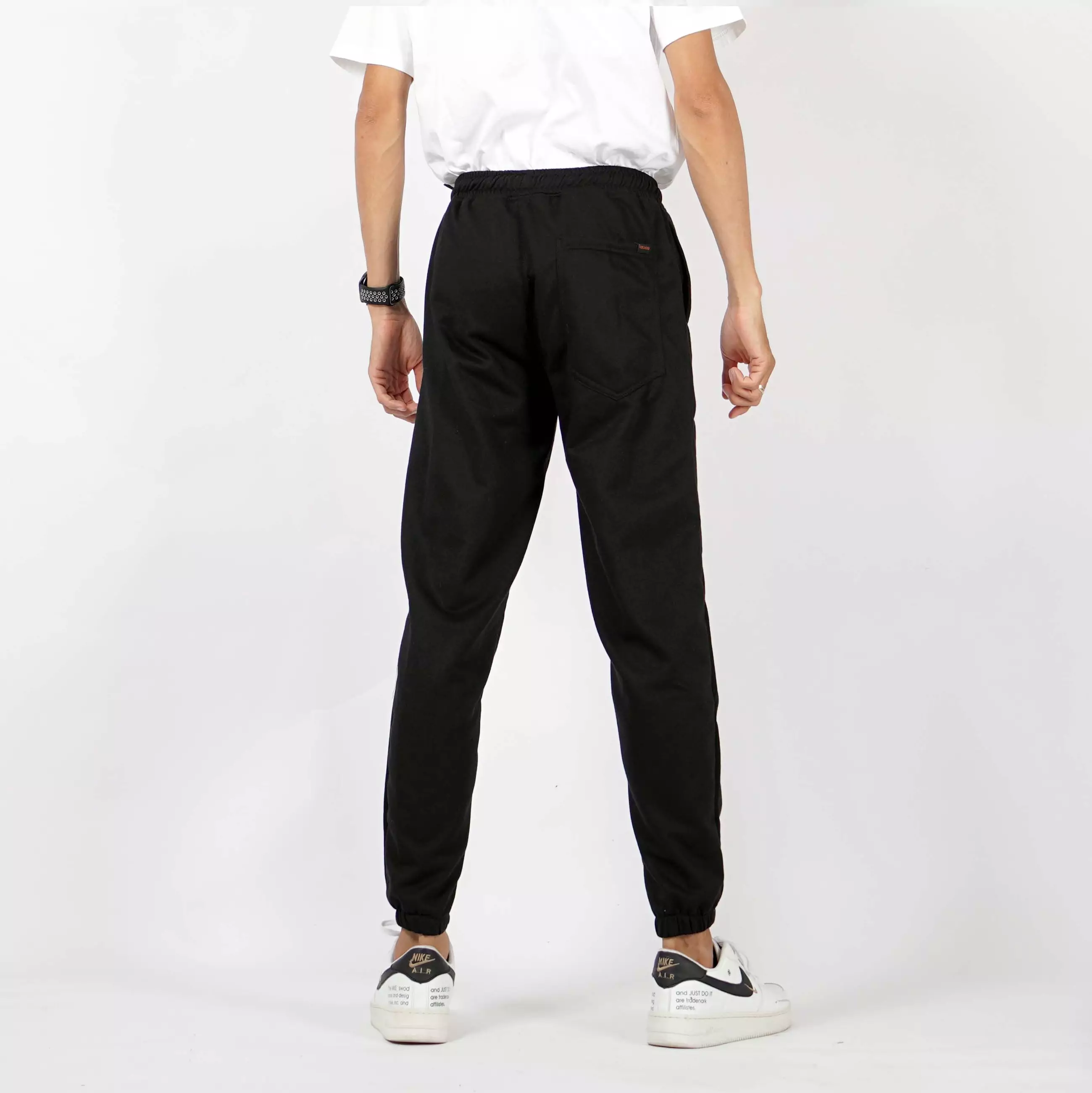 DIEGO Celana Casual Pria Celana Panjang Training Jogger Pants - Hitam