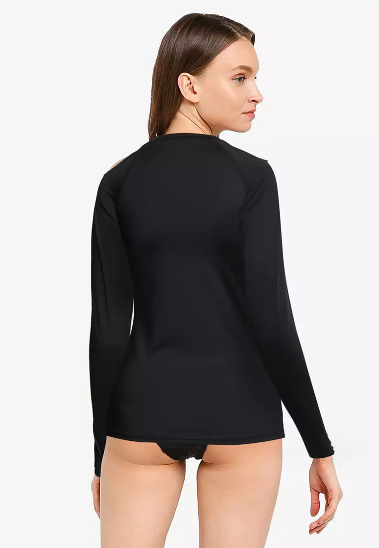 Long sleeve sale swimwear top