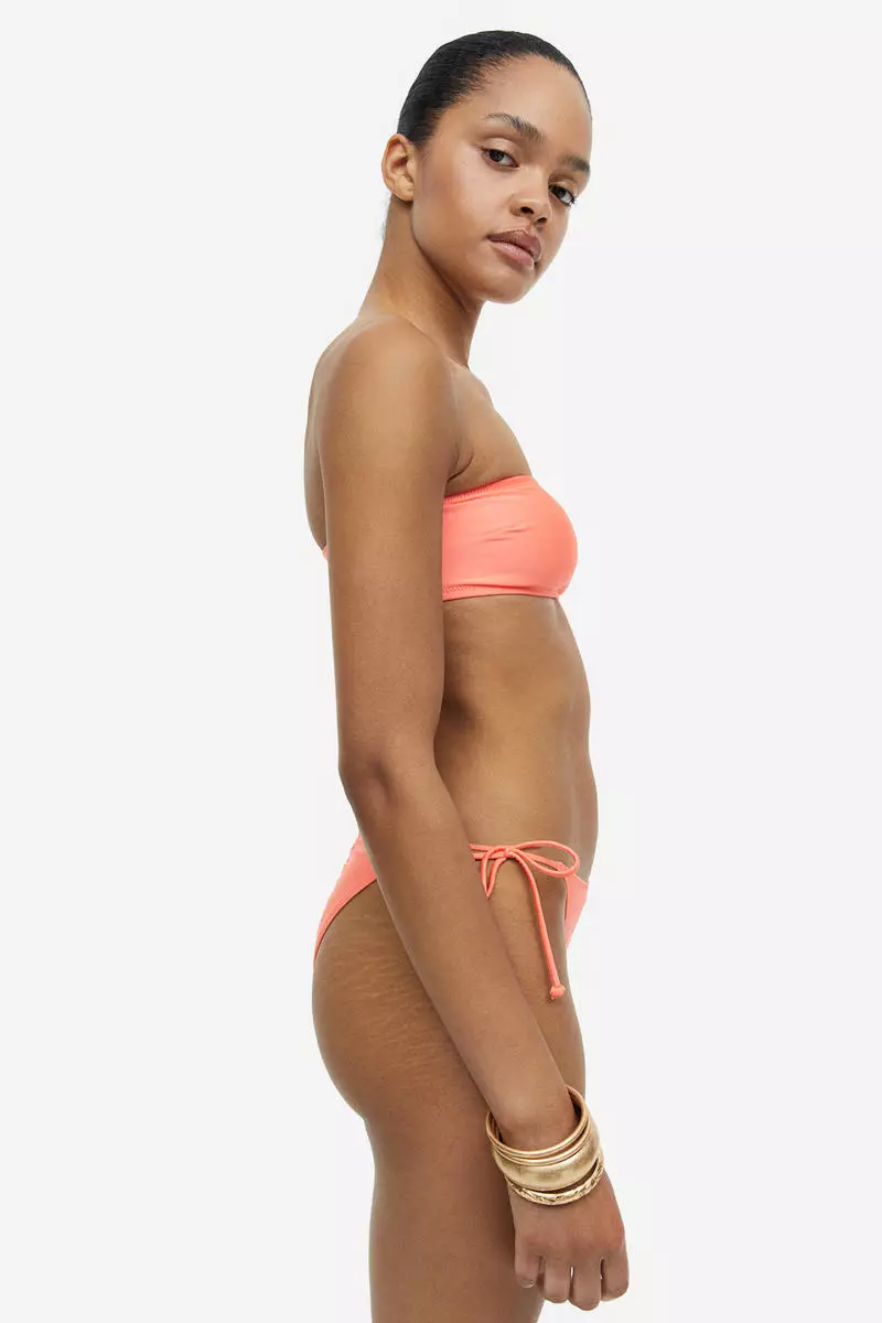 Tie tanga bikini bottoms