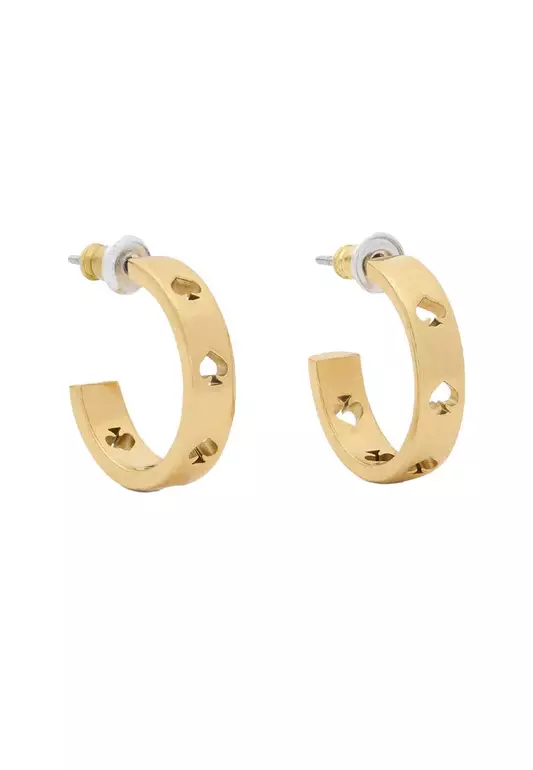 Cut To The Chase Spade Huggies Gold KJ999