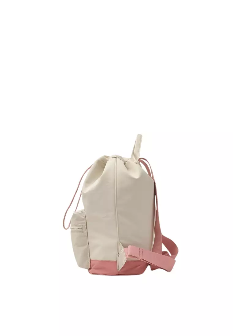 Jual MLB Korea Basic Nylon Sportive Backpack - Boston Cream