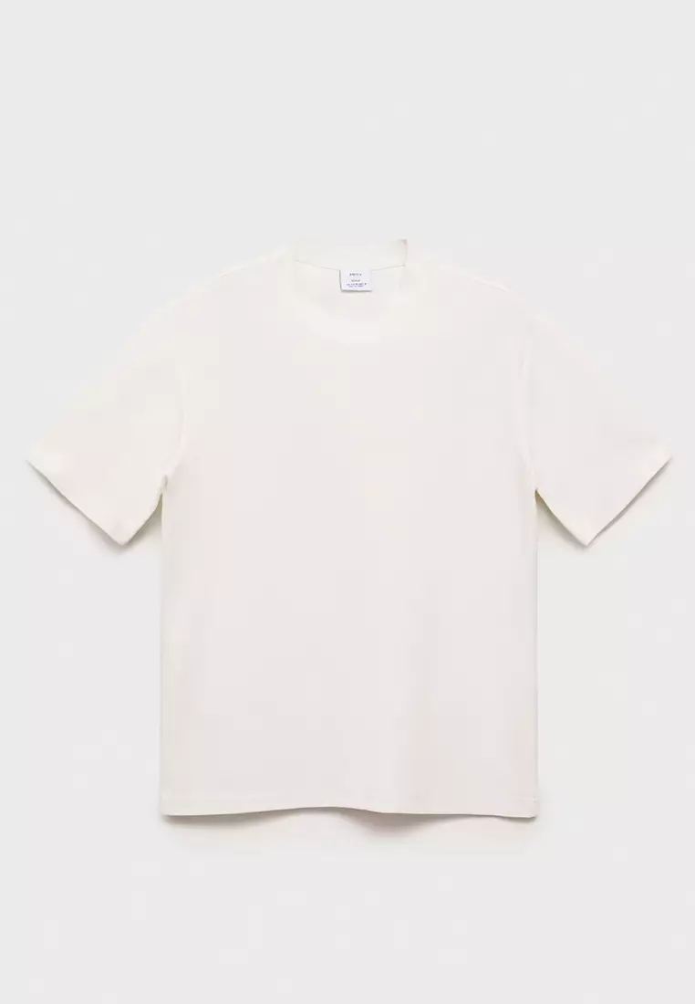 Regular-Fit Textured T-Shirt