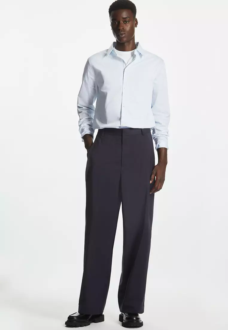 Wool trousers – buy a variety of fits online