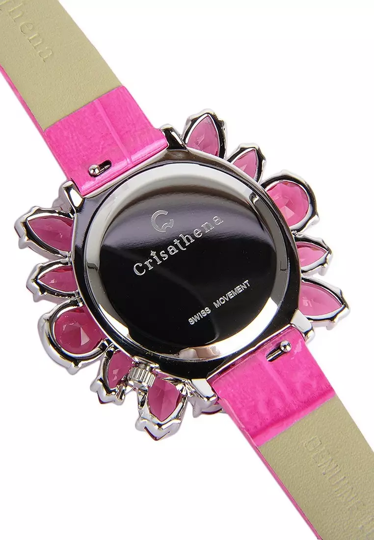 女裝Snow時尚腕錶(桃紅色)