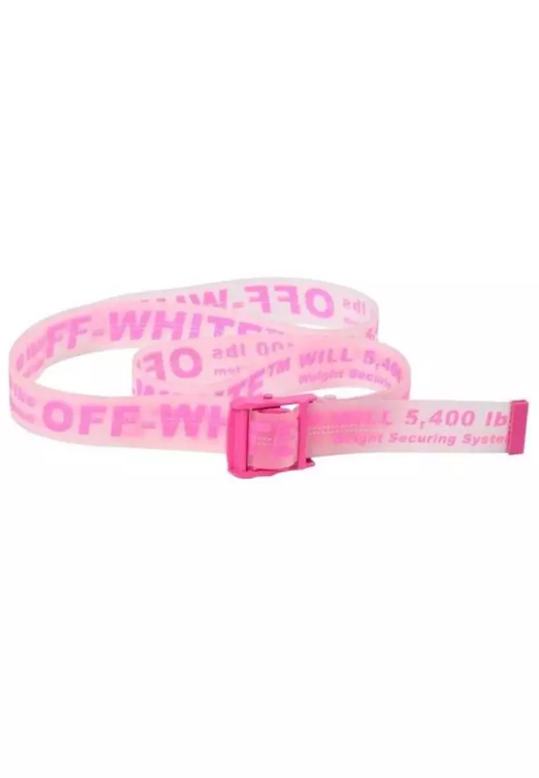 Off white pvc belt 2025