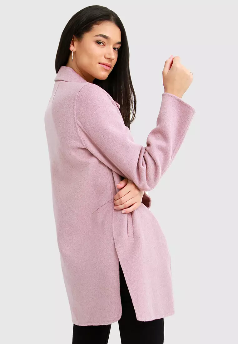 Ex-Boyfriend Wool Blend Oversized Coat