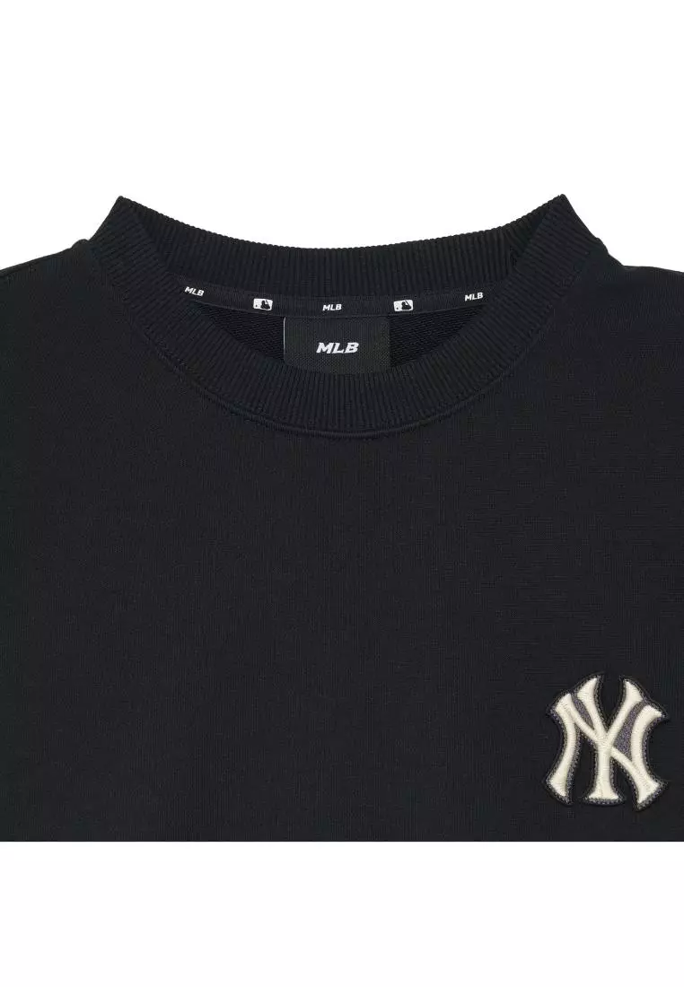 ☆MLB Korea☆ Classic Monogram Big Luxe Hoodie NY Black Promo MLB Korea NY Yankees Monogram Big Lux Hoodie Black