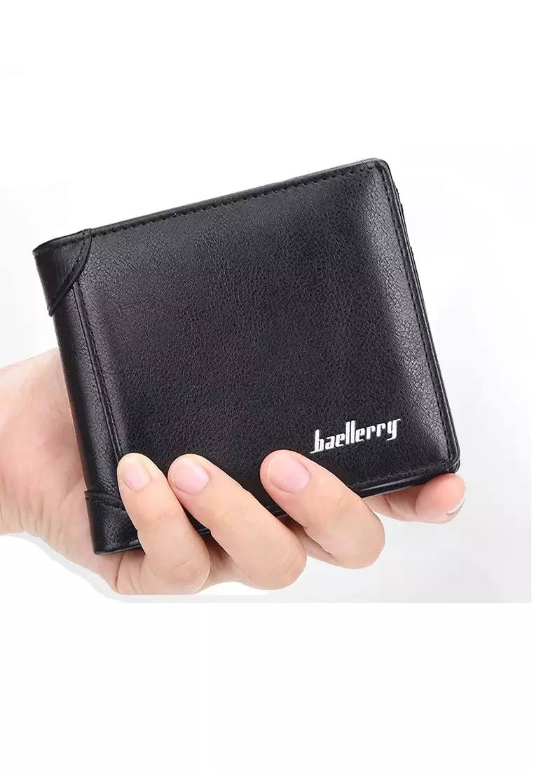 Buy Baellerry Trend Four Fold Leather Wallet Simple And Stylish