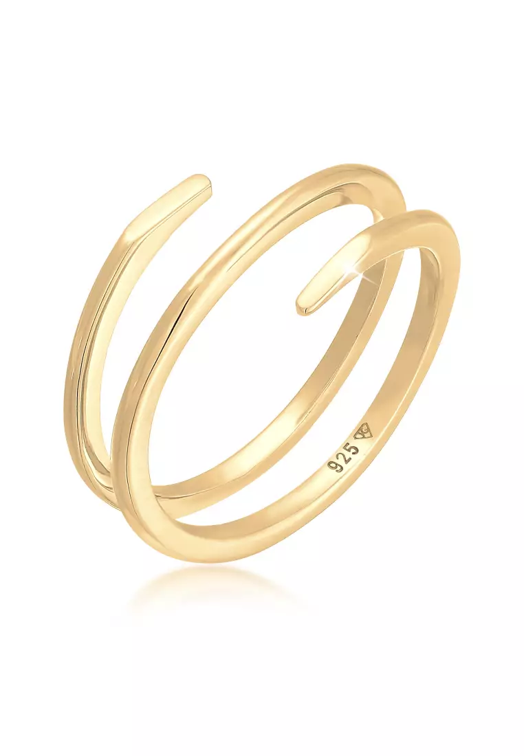 Buy ELLI GERMANY Ring Wicker Twist Fine Online | ZALORA Malaysia