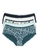 MARKS & SPENCER white M&S 5 pack Navy Floral Print Cotton Lycra Low Rise Short Knickers 82562US6AA8F9EGS_1
