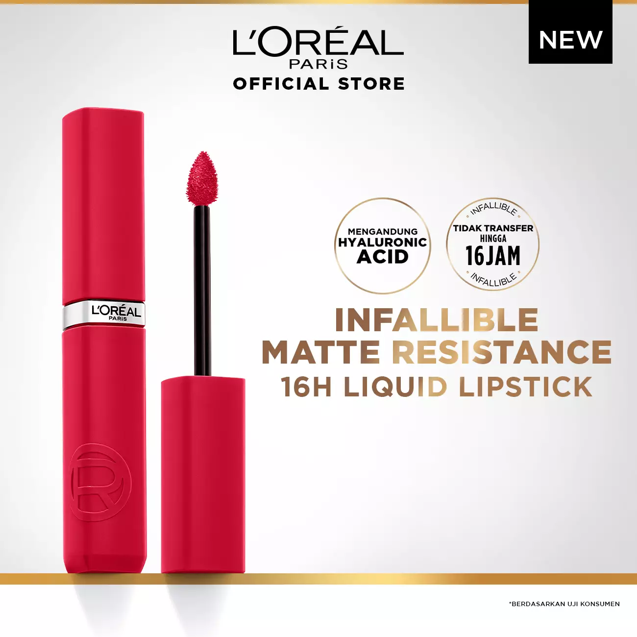 L'Oreal Paris Le Matte Resistance Lipstick - 245 Pink