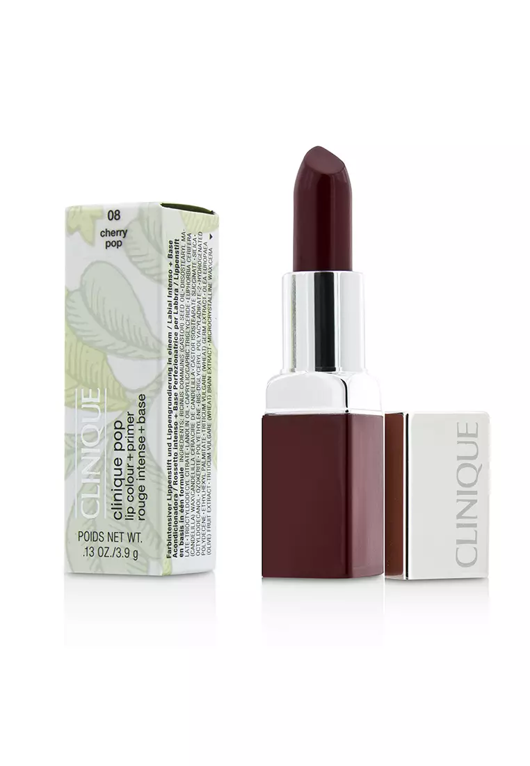 Discount on Clinique  shoes - SKU: Pop Lip Colour + Primer - # 08 Cherry Pop 3.9g/0.13oz