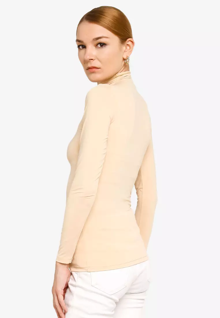 Buy Gene Martino Long Sleeve Inner Wear in Beige 2024 Online