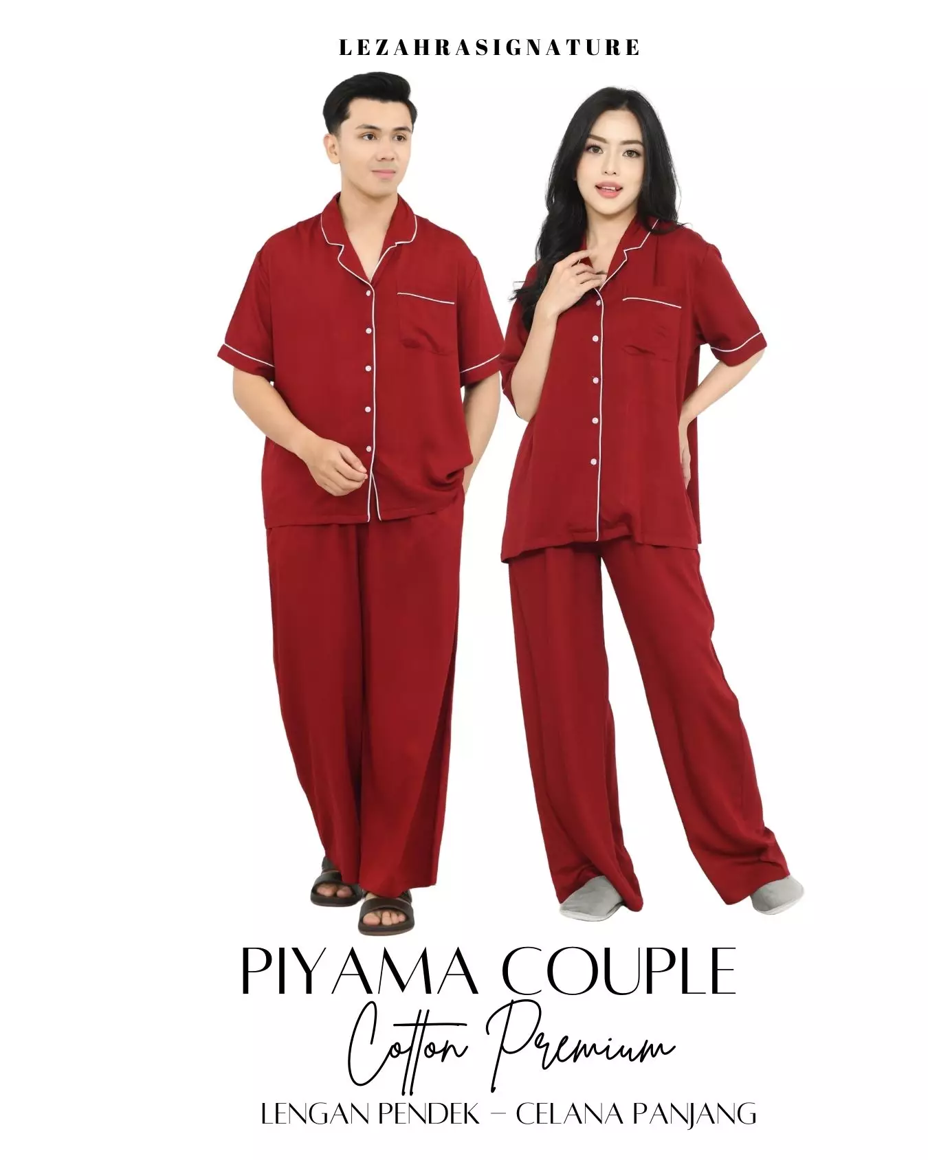 Piyama Couple RED Gift Box Series 
