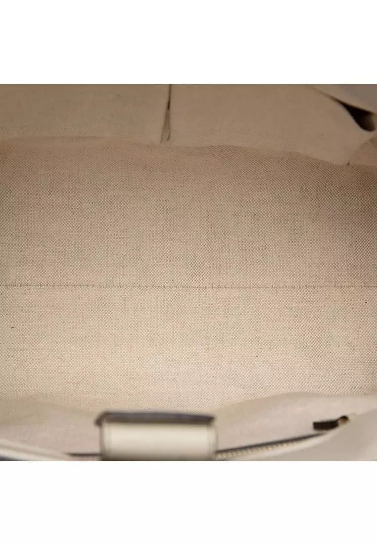 Pre-Loved Gucci Gg Canvas Web Mayfair Tote