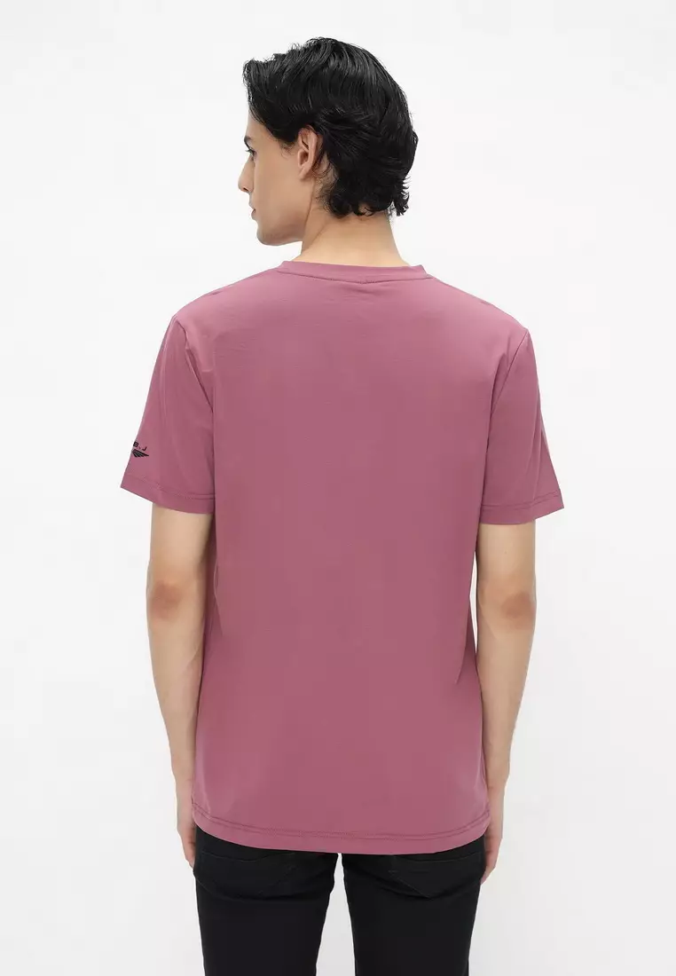 RBJ T-Shirt Cotton Spandex Emboss Pria 2482370801