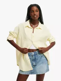 LEMON ICING DOUBLE CLOTH