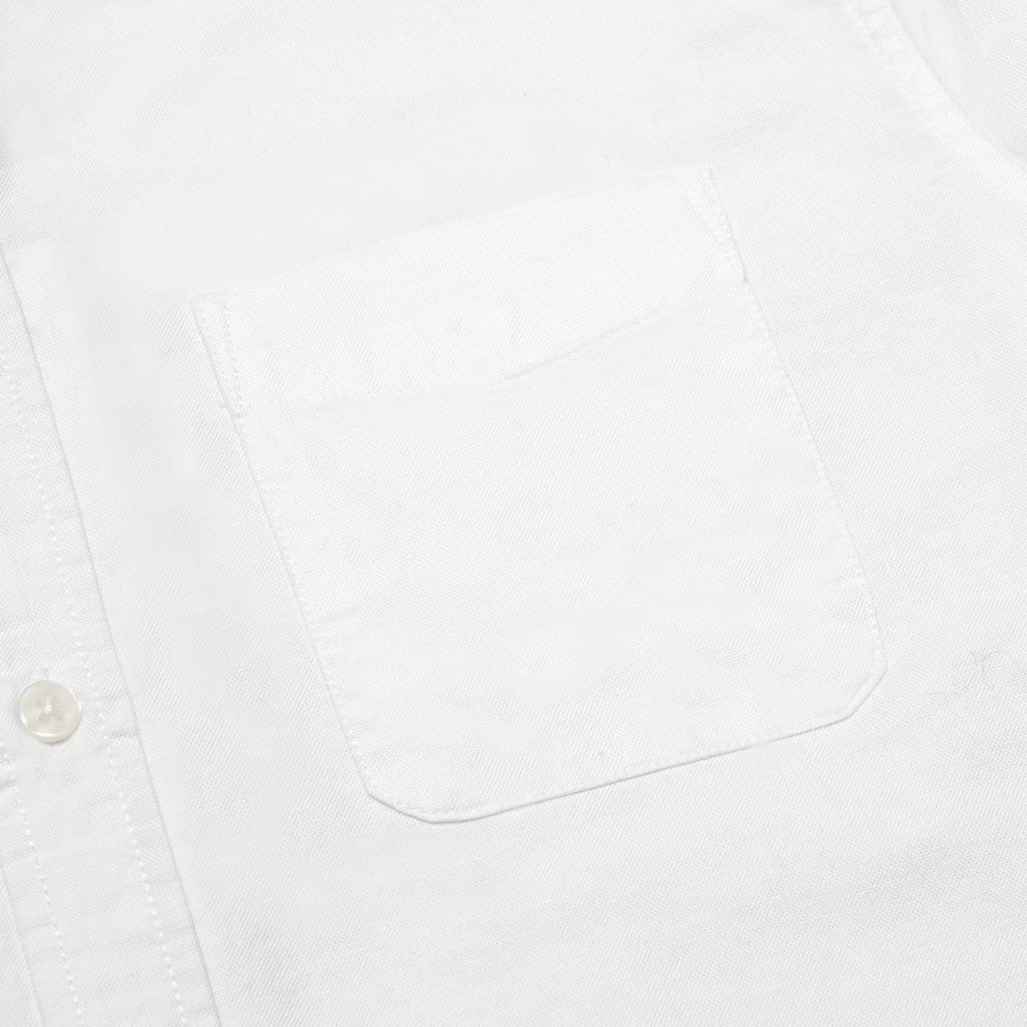 Regular Fit Oxford Short Sleeve Shirt White