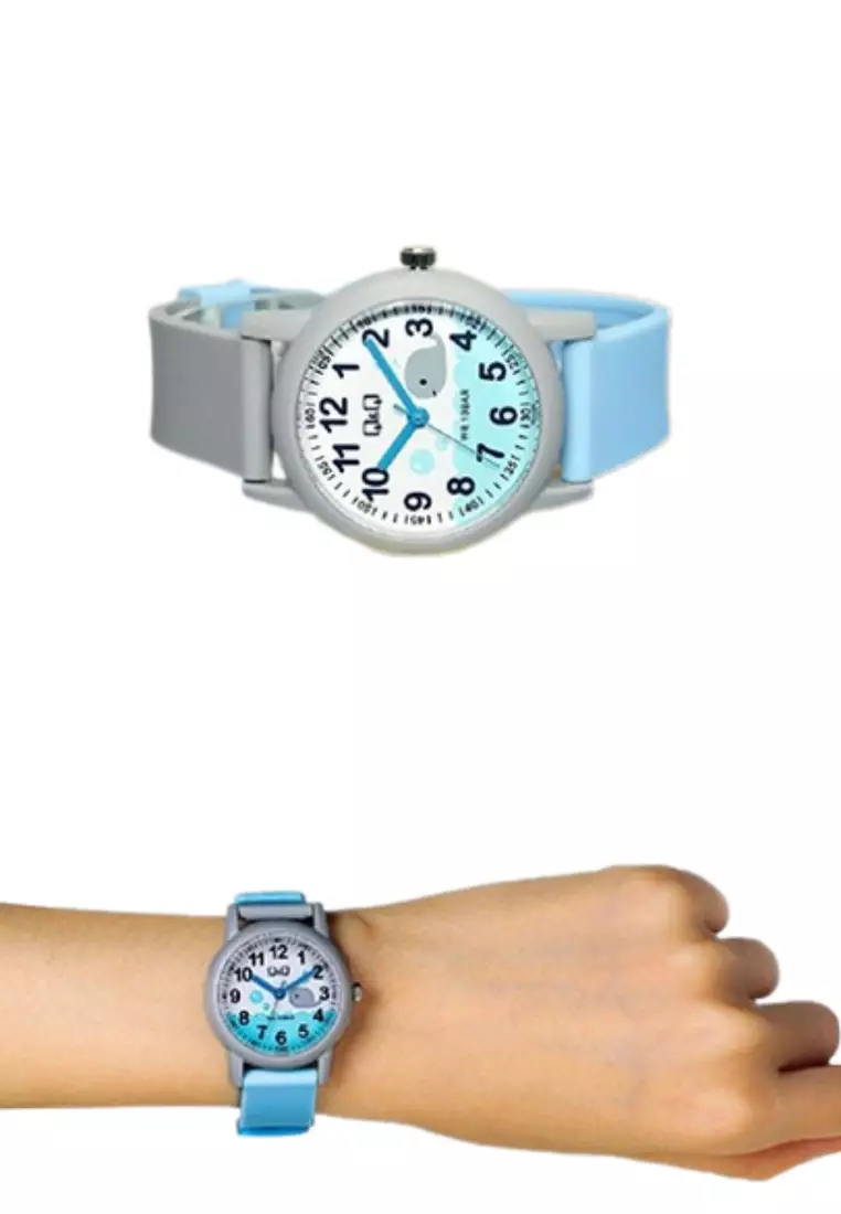 Watch by Citizen VS49J006Y Kids Analog Watch with Blue Rubber Strap