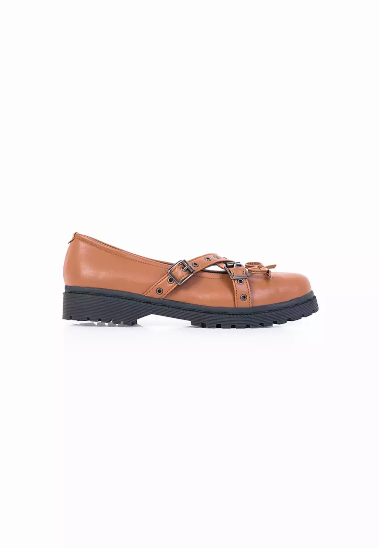 SEIS Olivio Sepatu Docmart Wanita / Loafers Wanita