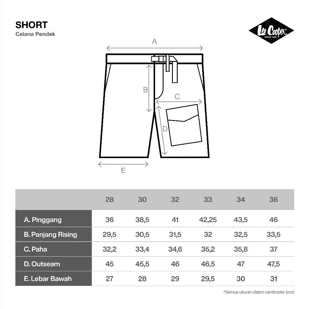 Lee Cooper Short Pants Flint Olive