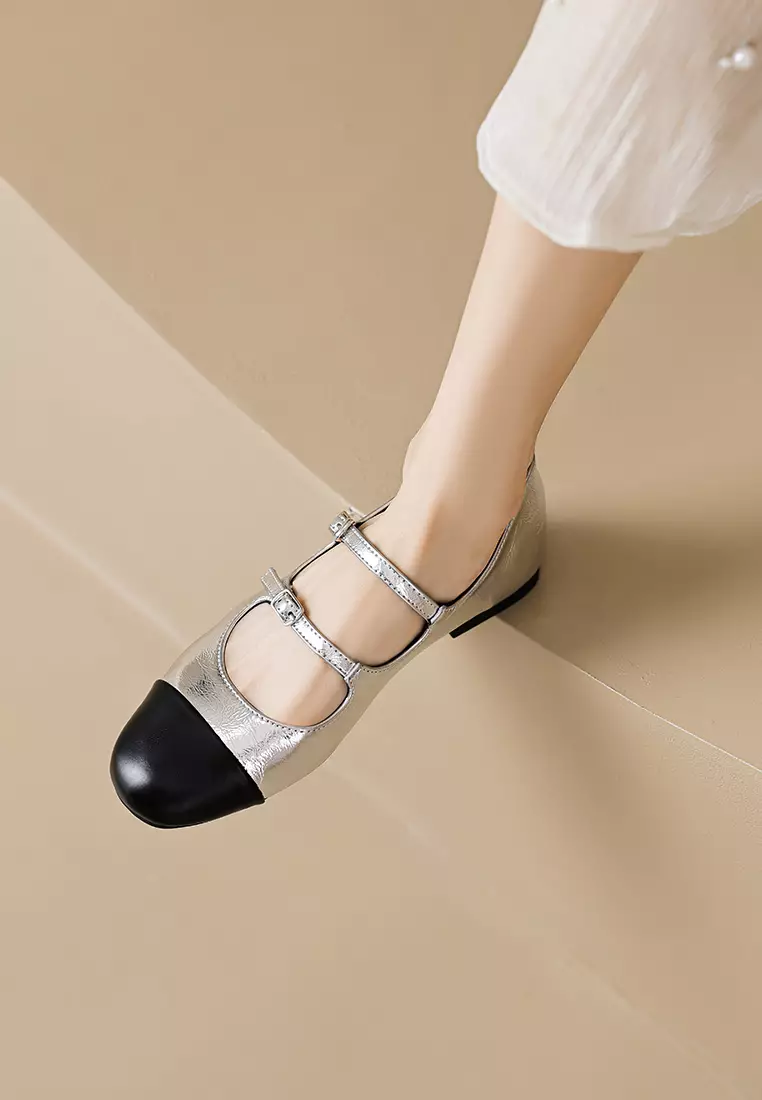 Double Strap Mary Jane Shoes WW883-1
