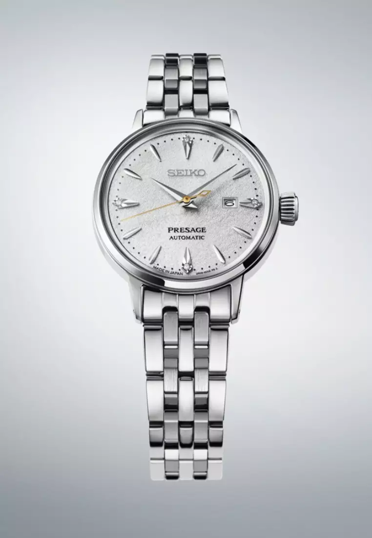 Seiko Seiko Presage Cocktail Time 'Hot Buttered Rum' Diamond-Set