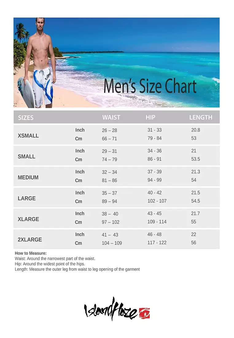 Surf Side Tropic Board Shorts with Drawstring Swimwear for Men