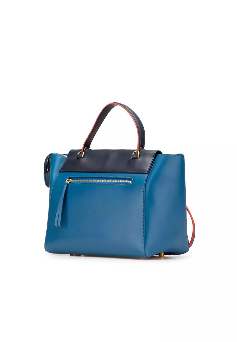 Pre-Loved Celine Mini Tricolor Smooth Calfskin Belt Bag