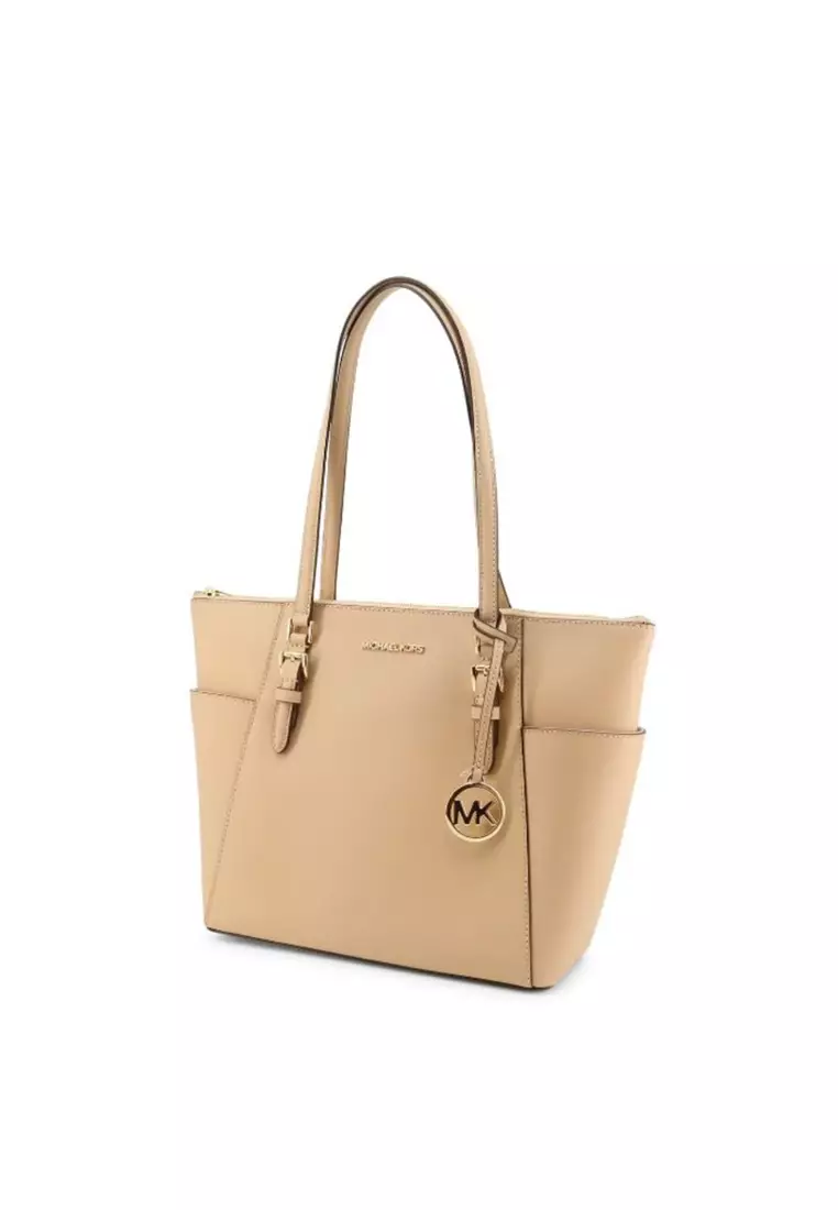 Michael kors charlotte top zip tote bag